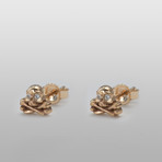 Crossbone (Gold) (Pair)