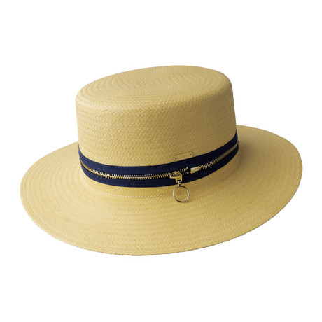 Zip Boater // Natural (XL)