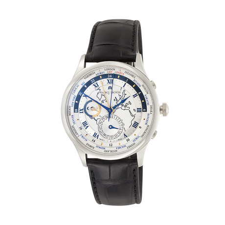 Maurice Lacroix Masterpiece Worldtimer Automatic // MP6008-SS001-111 // New