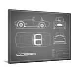 Cobra // Gray (16"W x 12"H x 2"D)