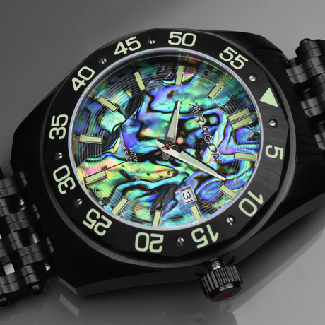 Aragon Charger Abalone Automatic // A146BLK