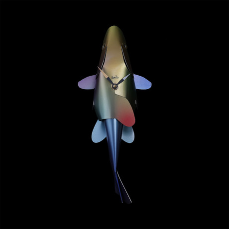 Bonito Fish Clock // Rainbow Sea Bass