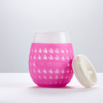 Goverre Portable Wine Cup // Hot Pink