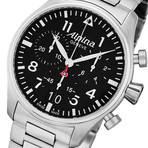 Alpina Startimer Pilot Chronograph Quartz // AL-372B4S6B