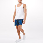 Colada Pineapple Tailor Made Swim Short // Blue (XL)