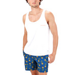 Colada Pineapple Tailor Made Swim Short // Blue (XL)