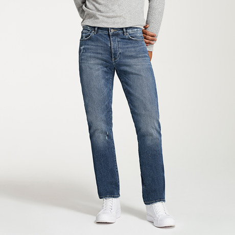 Russell Slim Straight Jeans // Twine (30WX34L)