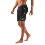 DNAmic Team Men's 1/2 Tights // Black (XS)