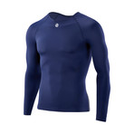 DNAmic Team Men's Long Sleeve Top // Navy Blue (XS)