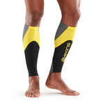 MX Calf Tight // Black + Citron (XS)