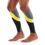 MX Calf Tight // Black + Citron (XS)