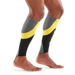 MX Calf Tight // Black + Citron (XS)