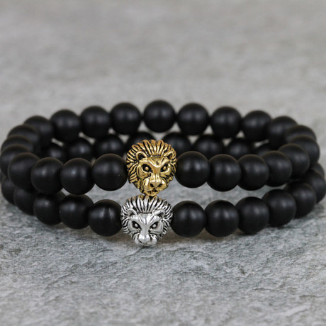 Onyx + Lion Heads