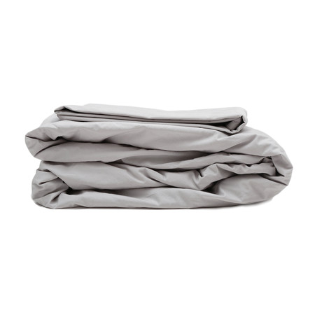 Egyptian Cotton Sheet Set // Light Gray (King)