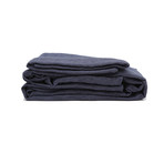 Washed Linen Sheet Set // Heather Navy (Queen)