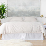 Egyptian Cotton Duvet Set // Taupe (Queen)