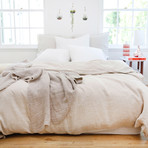 Waffle Throw // 50" x 70" (Graphite)