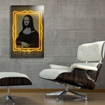 Mona Lisa // Aluminum (16"W x 24"H x 1.5"D)