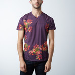 Patriot Tee // Plum Floral (XS)