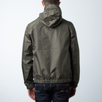 Renty Windbreaker Jacket // Olive (XL)