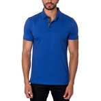 Knit Polo II // Blue (S)