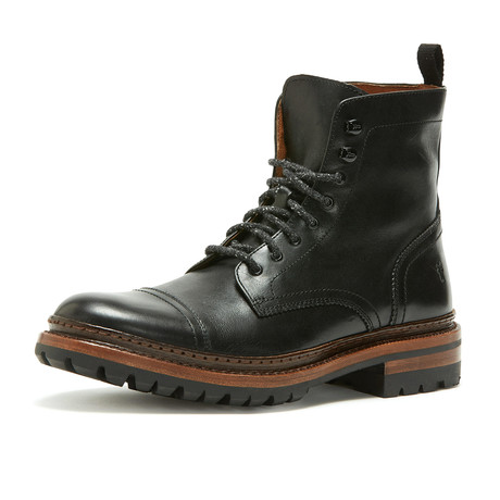 George Norwegian Cap Toe // Black (US: 7)