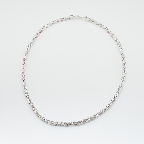 Byzantine Link Necklace (20"L)