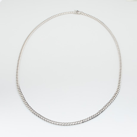 Miami Cuban Link Chain Necklace (20"L)