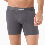 Essential Boxer Brief // 2-Pack // Charcoal (M)