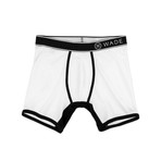 Knit Boxer Brief // White (S)