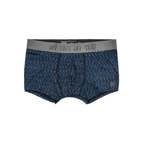 Trunk-Phil // Cobalt + Heather Black (XS)