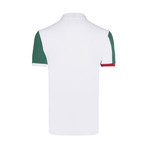 Italy Short Sleeve Polo // White (M)