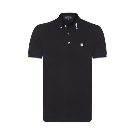 Prestwick Short Sleeve Polo // Black (XS)