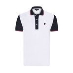 Crown Short Sleeve Polo // White (2XL)