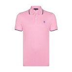 Power Short Sleeve Polo // Pink (XS)