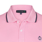 Power Short Sleeve Polo // Pink (XS)