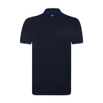 Cubic Short Sleeve Polo // Navy (XL)