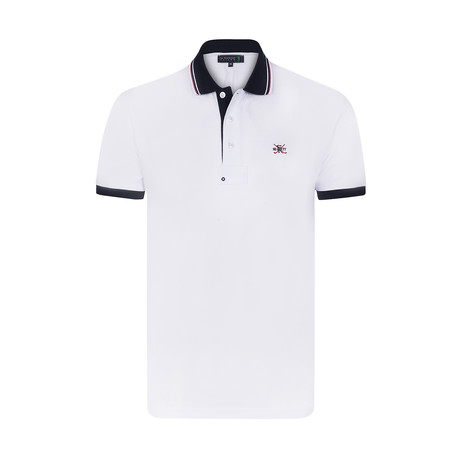 Utility Short Sleeve Polo // White (XS)