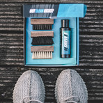 Quick Clean Kit // 3 Brushes + Shoe Cleaner