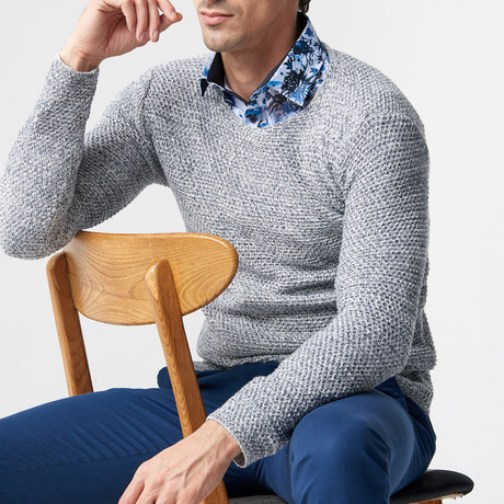 Erik Tricot Jumper // Ecru (L)