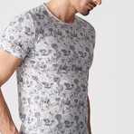 Sherman Printed T-Shirt // Grey (L)