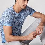 Sherman Printed T-Shirt // Blue (2XL)