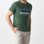 Vinn Printed T-Shirt // Khaki (S)