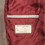 William Leather Blazer // Gray (M)