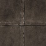 James Leather Blazer // Gray (S)