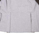 James Leather Blazer // Gray (S)