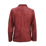Alexander Leather Jacket // Red (XS)