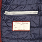 Alexander Leather Jacket // Red (M)