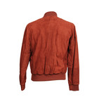 Michael Leather Jacket // Burnt Orange (XS)