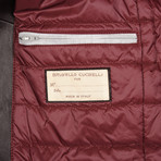 Elijah Leather Jacket // Brown (S)